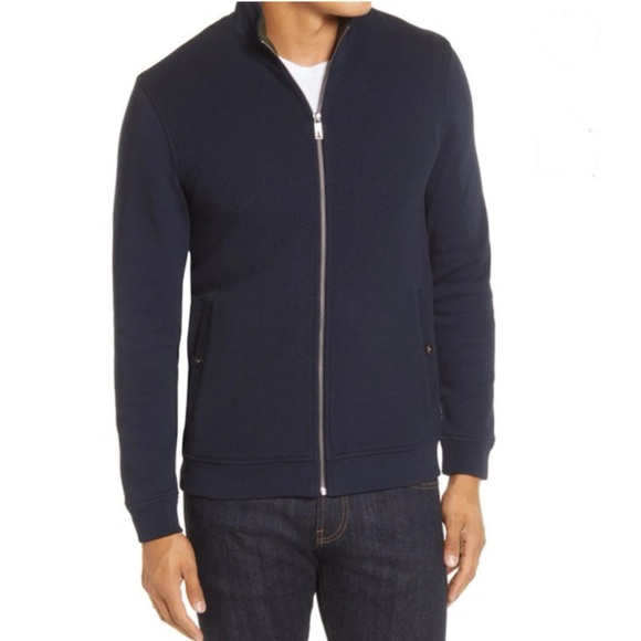 Ted Baker London Other - Ted Baker London Knit Zip Up Sweater XL